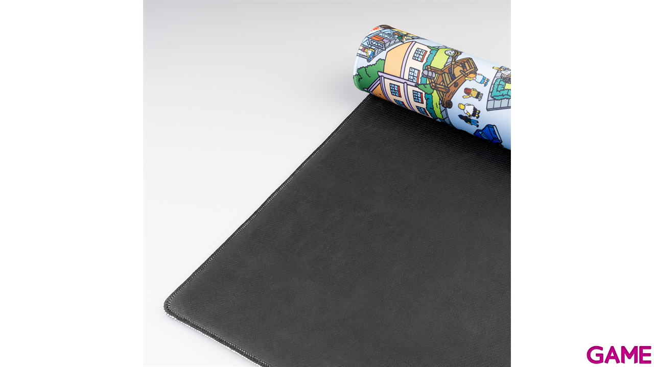 Alfombrilla XL Los Simpsons Springfield  80 x 35 cm-2